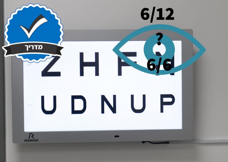 חדות ראיה 6/6 – המדריך שלך להבנת תוצאות חדות הראיה שלך