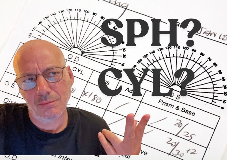 CYL , AXIS , SPH איך קוראים מרשם למשקפיים